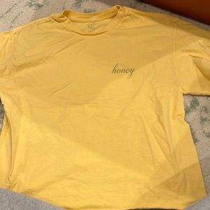 Yellow “honey” tee
